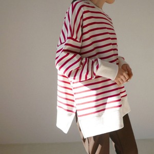 Striped sweatshirt pullover (SN270)