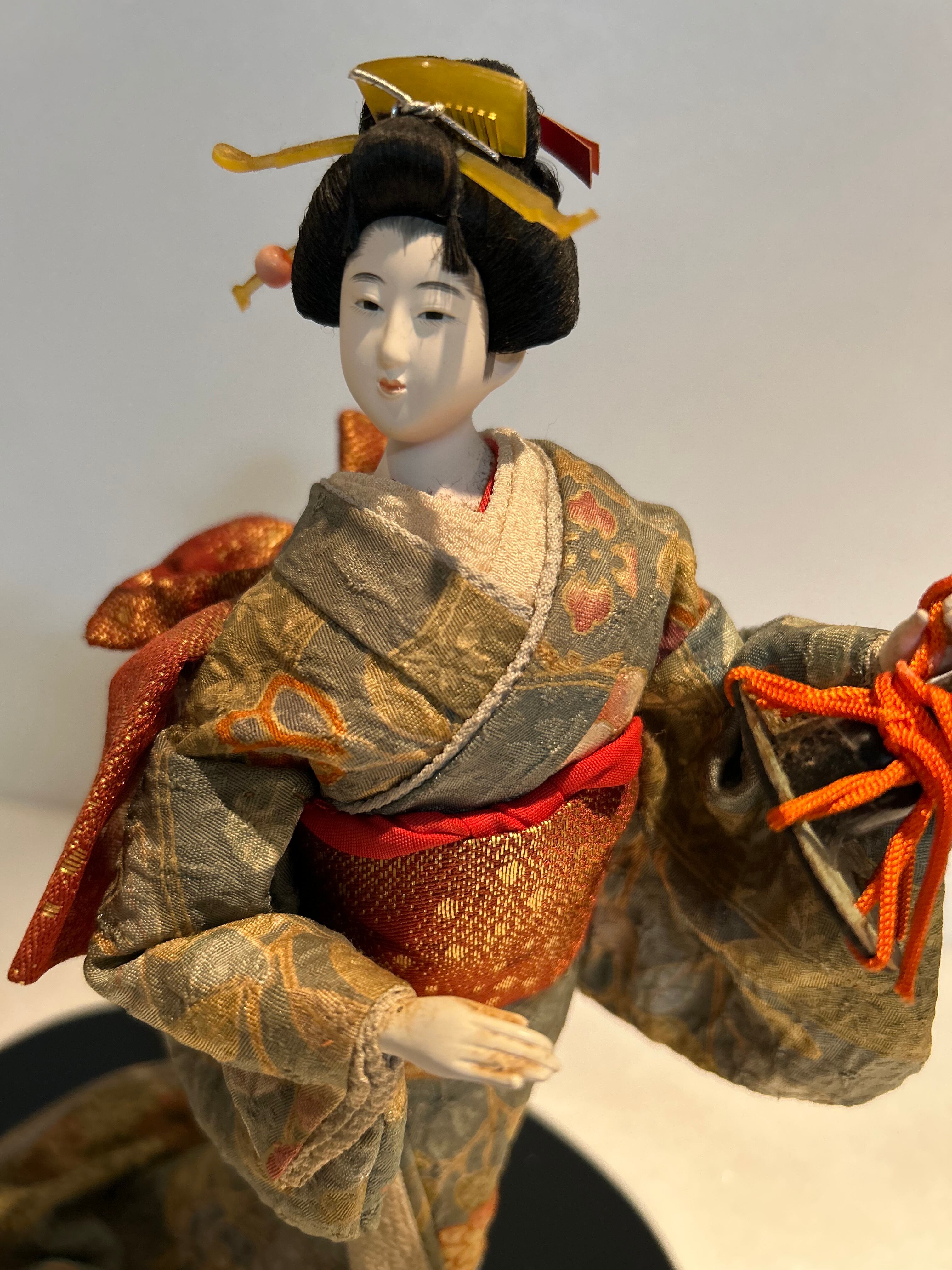 伝統的な金色の日本人形 日本人形【NIHON NINGYOU（Japanese Doll）】／ | 金魚亭【GOLDFISH