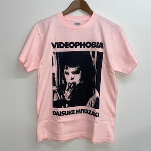 『VIDEOPHOBIA』Photo Tシャツ (ピンク)