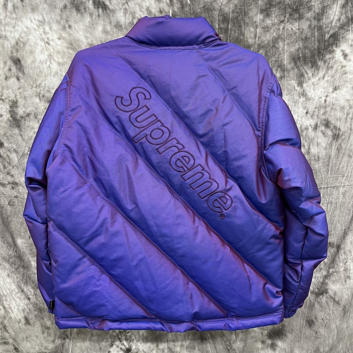 新品 supreme Puffy Jacket  Purple パープル  S