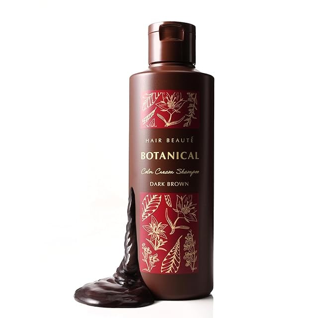 フューチャーラボ ボタニカルカラークリームシャンプー ダークブラウン