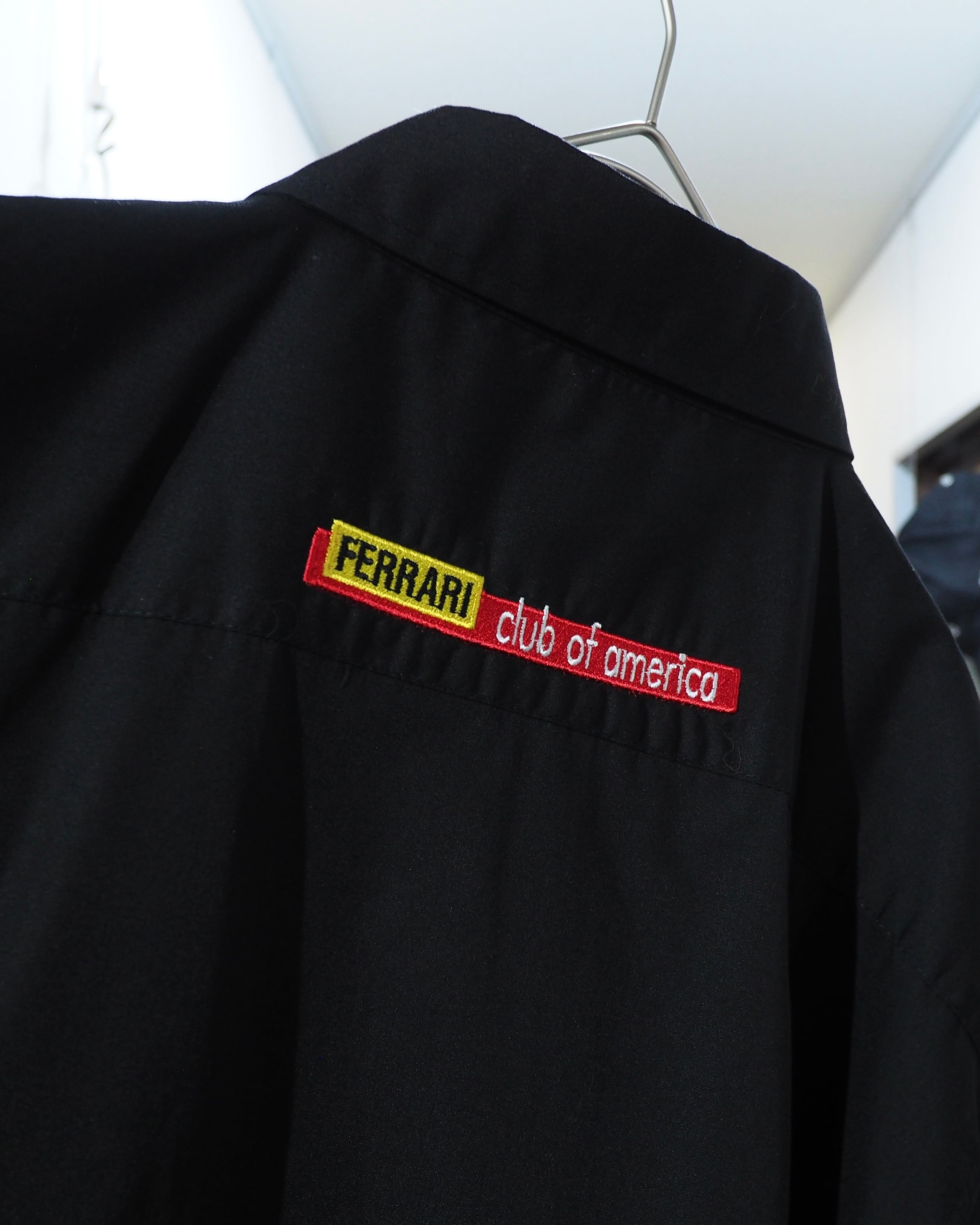 ” Ferrari ” Prancing Horse logo Embroidery SS Race shirt