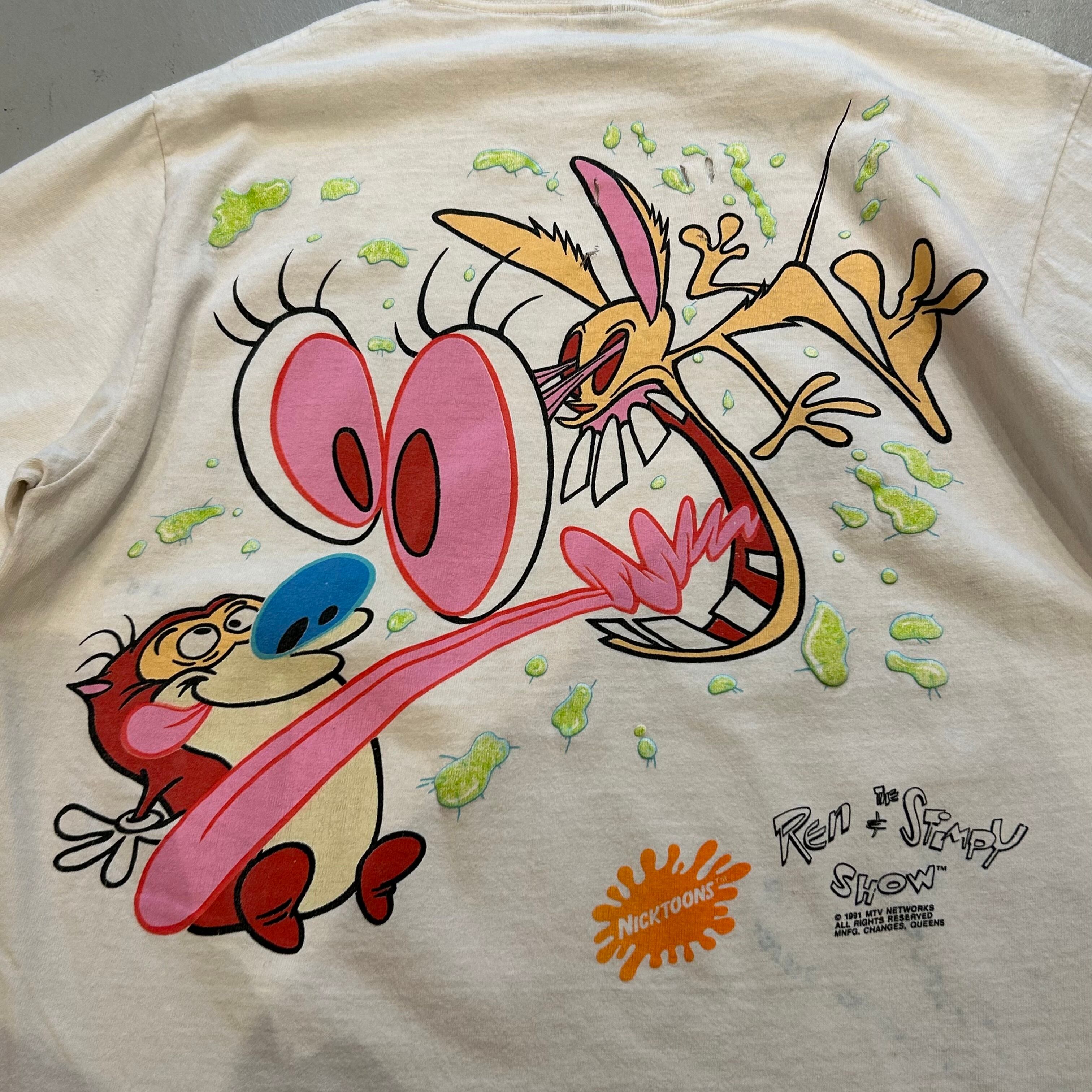 90s REN AND STIMPY t-shirt【高円寺店】 | What