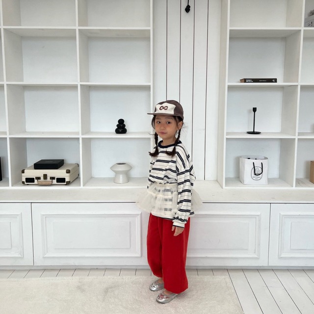 《送料無料》予約:ジョガーパンツ【cantuccistudio】※ジュニアサイズ