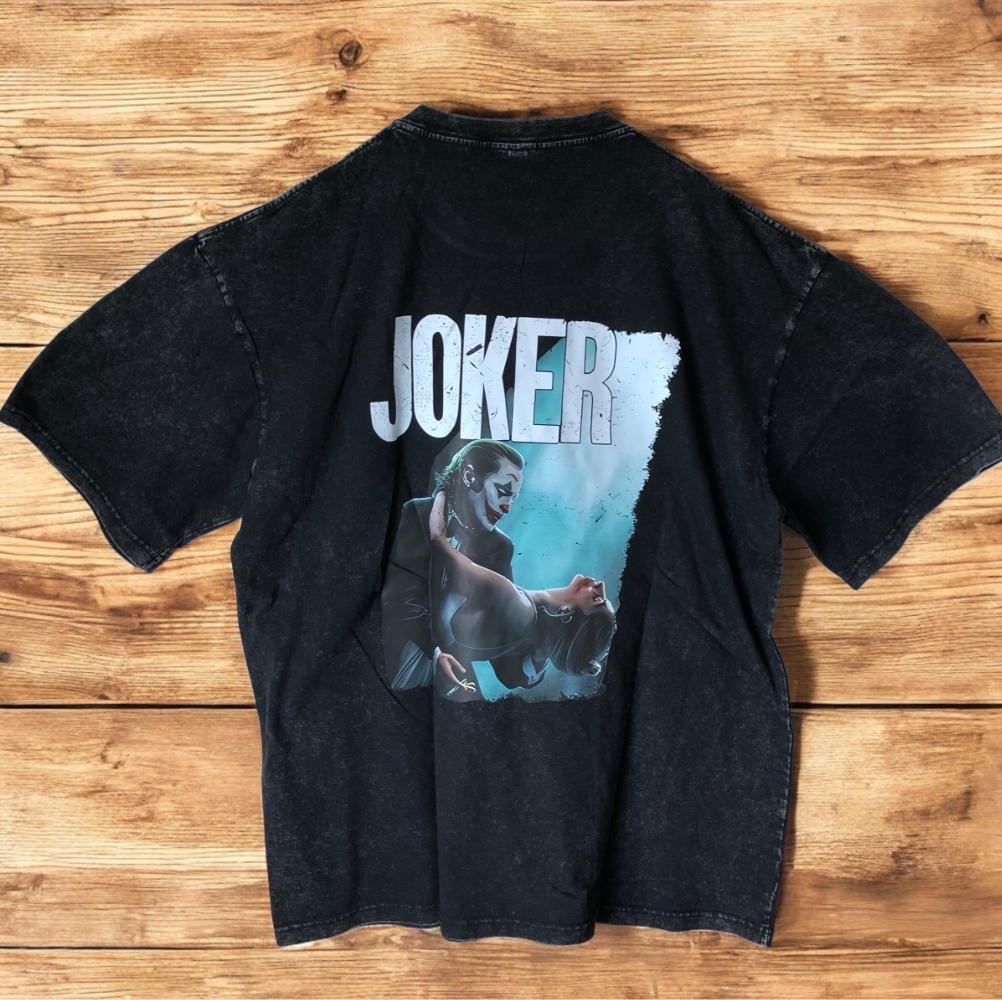 最狂ヴィラン】JOKER フェイス両面プリントTシャツ 2XL相当 | 吉田