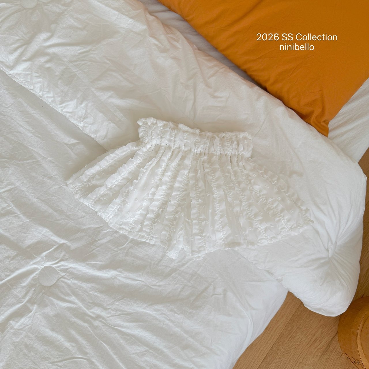 [ninibello] Chiffon Souffle Pants / [니니벨로] 쉬폰수플레팬츠
