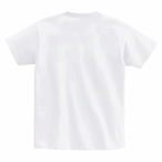 Tシャツ　どでかイラスト　お花見うさぎ　ホワイト　S/M/L/XL