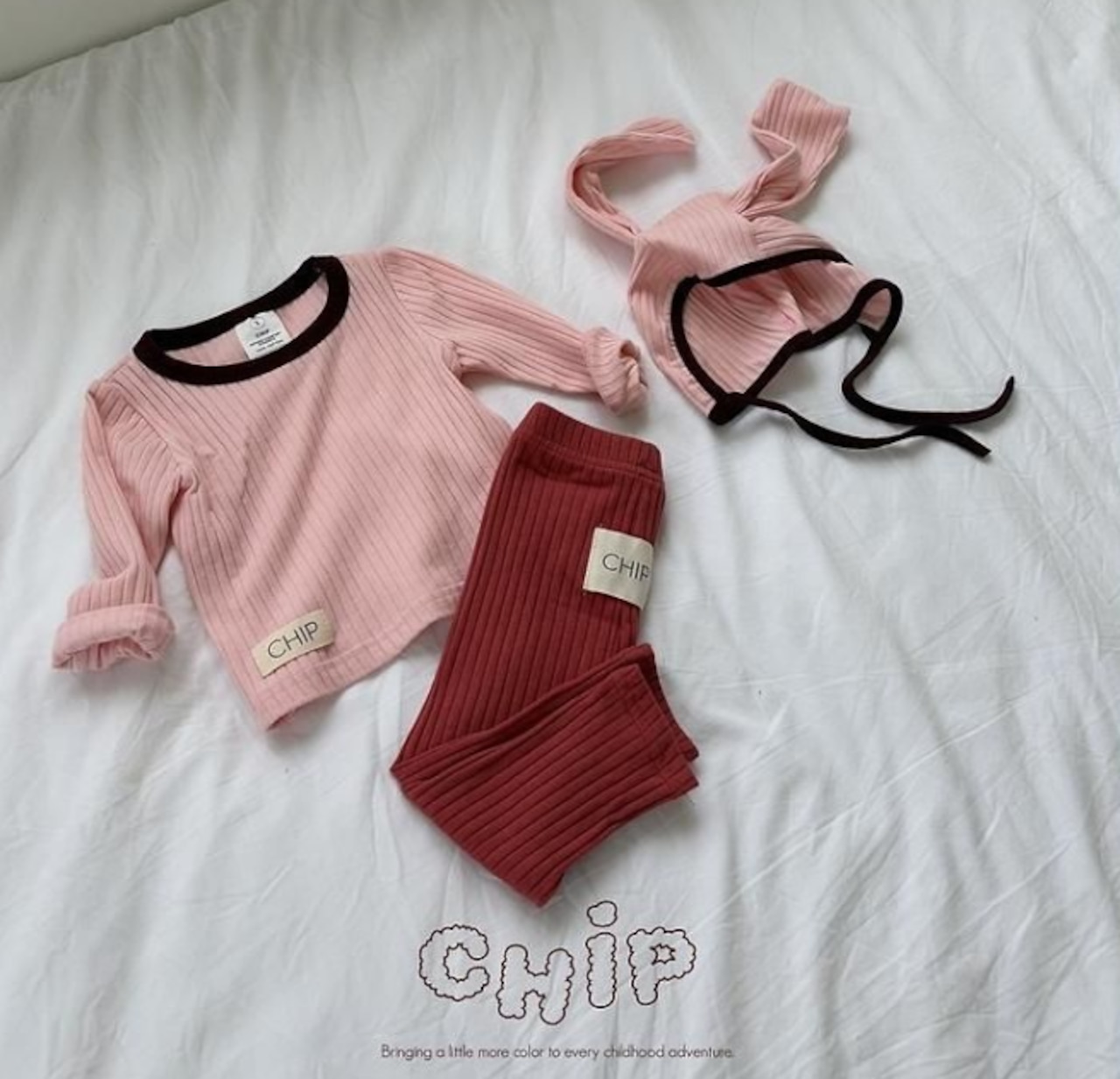 【取寄】CHIP トピーセット|秋服|韓国子供服|26/AT