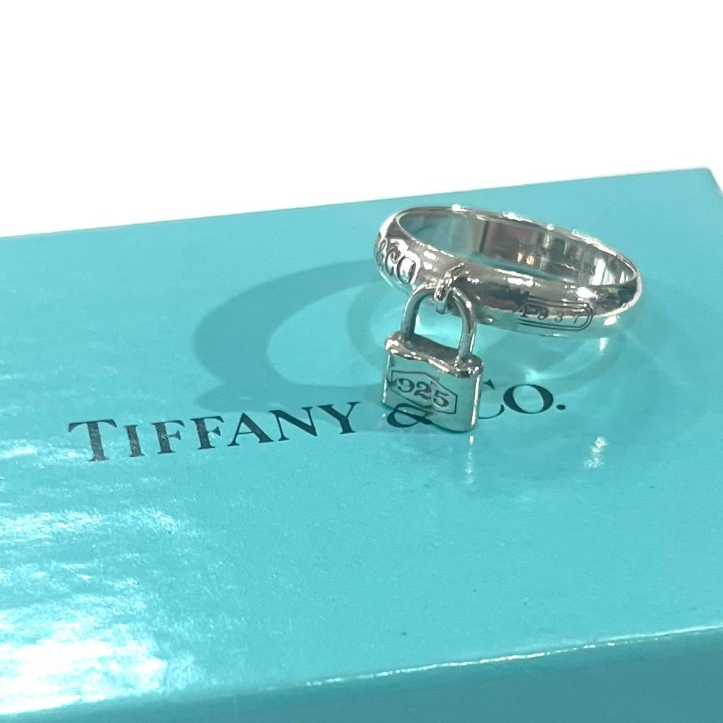 希少【TIFFANY&CO.】【13.5号】 2691 カデナロック指輪 スターリング