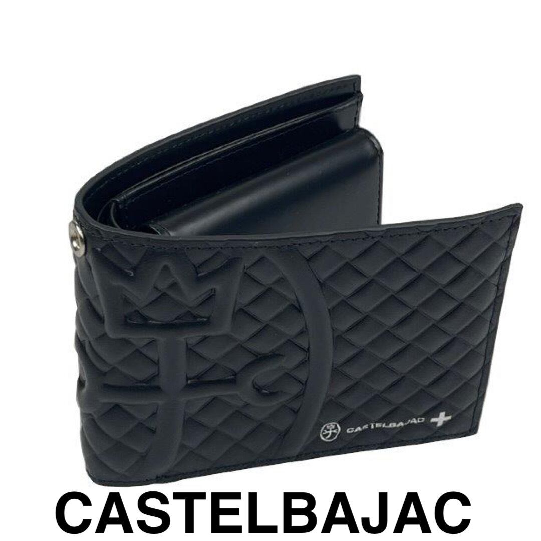 カステルバジャック CASTELBAJAC 二つ折り財布 047624-3 クロ