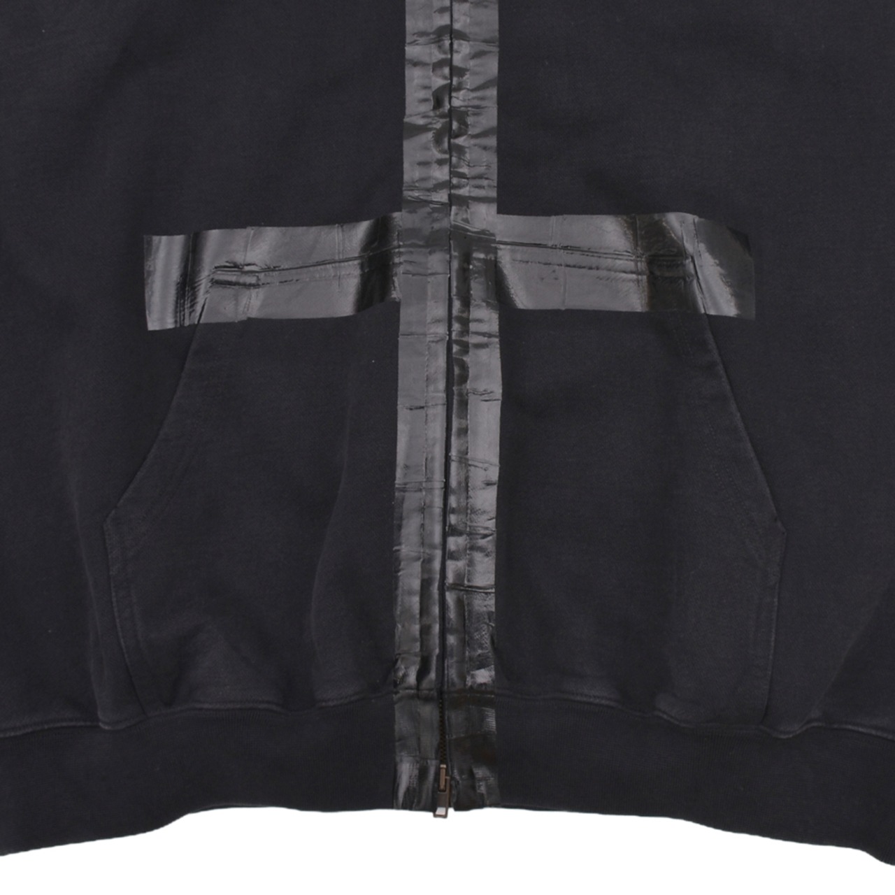 【VETEMENTS】TAPED ZIP-UP HOODIE - 7