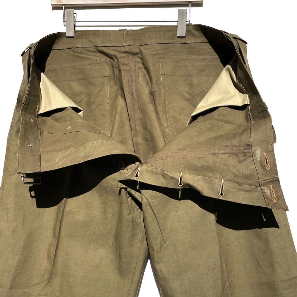 Italian Army - NOS] Deadstock Italian Army Motorcycle Pants