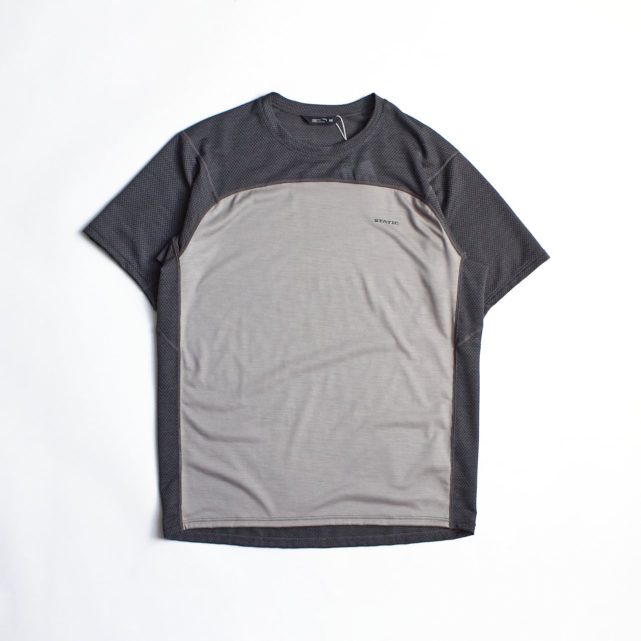 STATIC(スタティック)CHORD WOOL S/S SHIRTS Teak コードウール半袖シャツ メンズ・ユニセックス