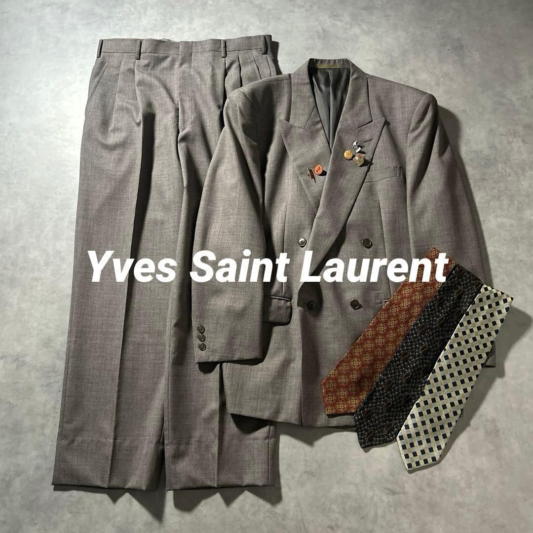 【NA】セットアップ × yves saint laurent ネクタイ