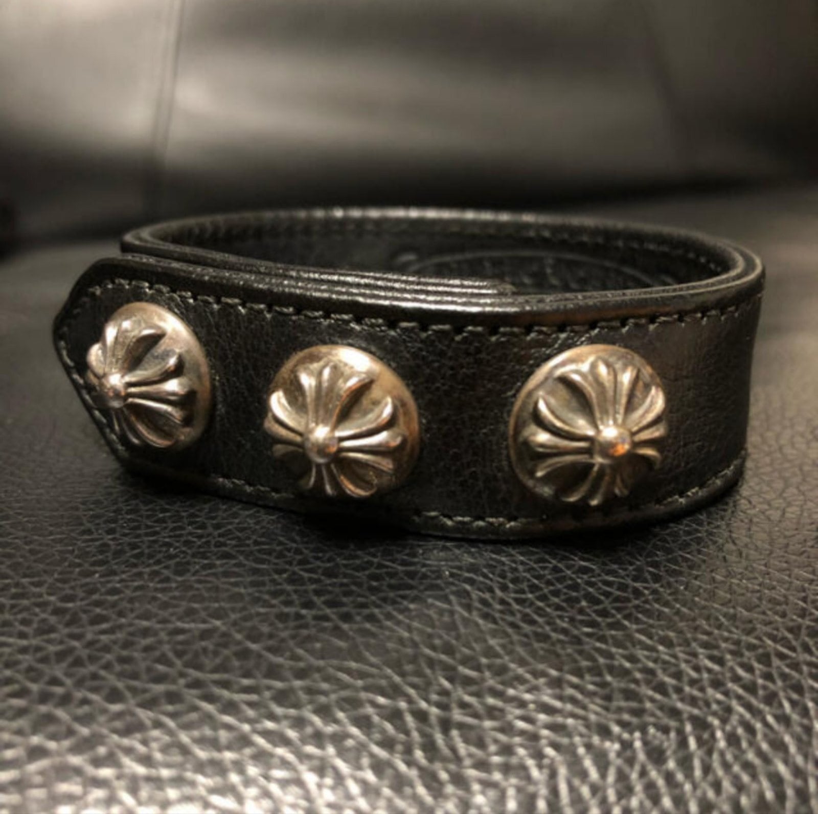 CHROME HEARTS クロムハーツ レザーブレスレット | chromehearts