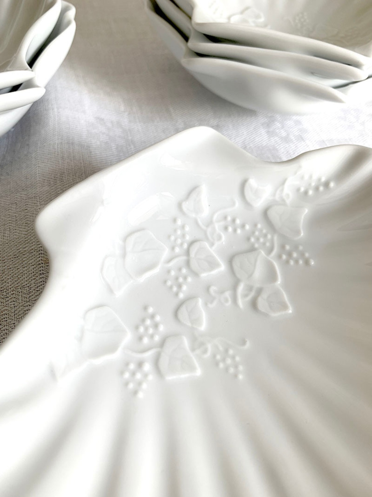 貝のお皿 　ソープトレイ　小物入れ　帆立グラタン　CNP シェル 　フランス   12otbu15