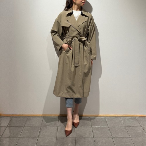 【限定店舗】シワ撥水トレンチコート