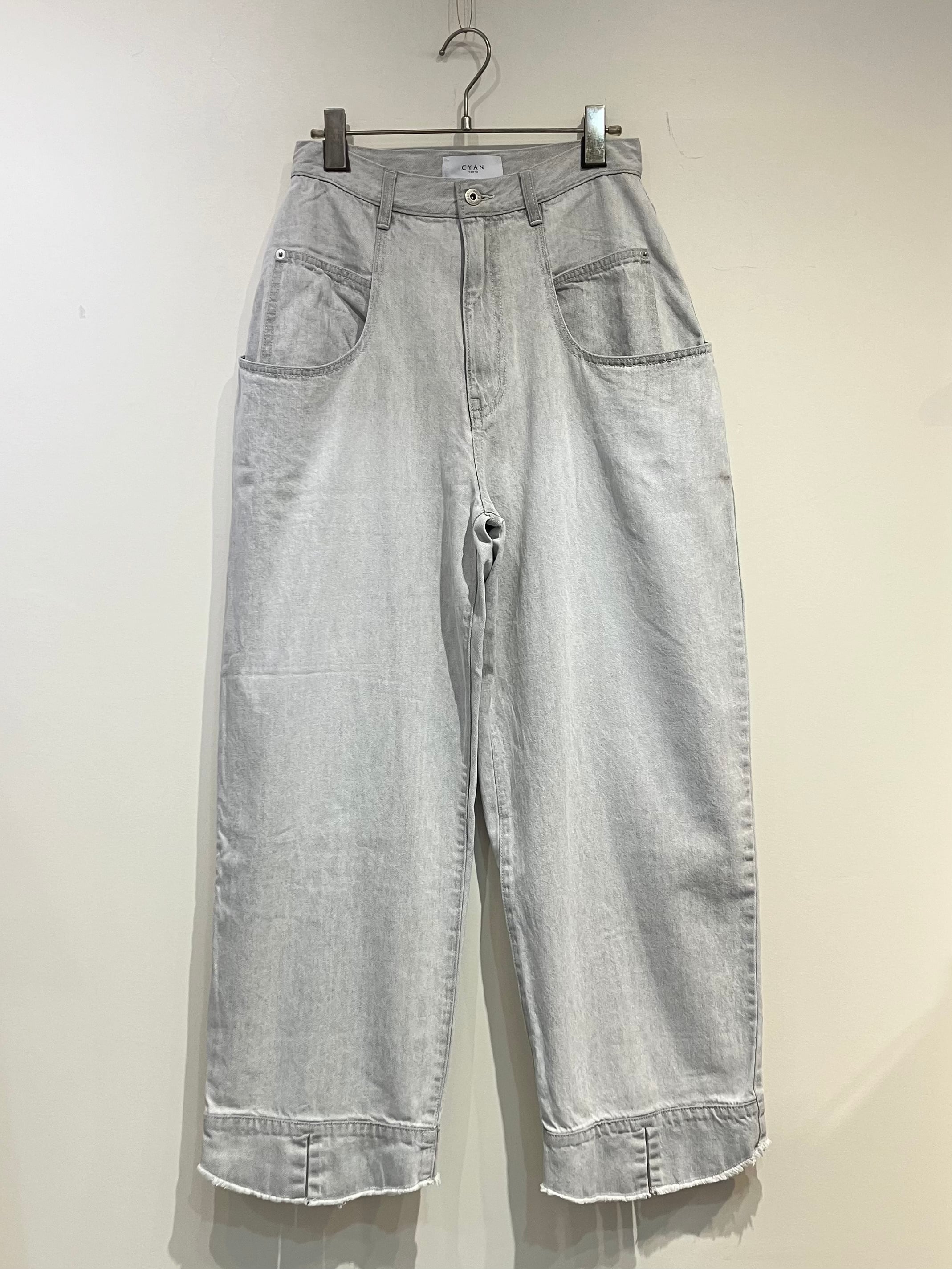 CYAN TOKYO スリットヘムドレープPKバギー | COTERIE 