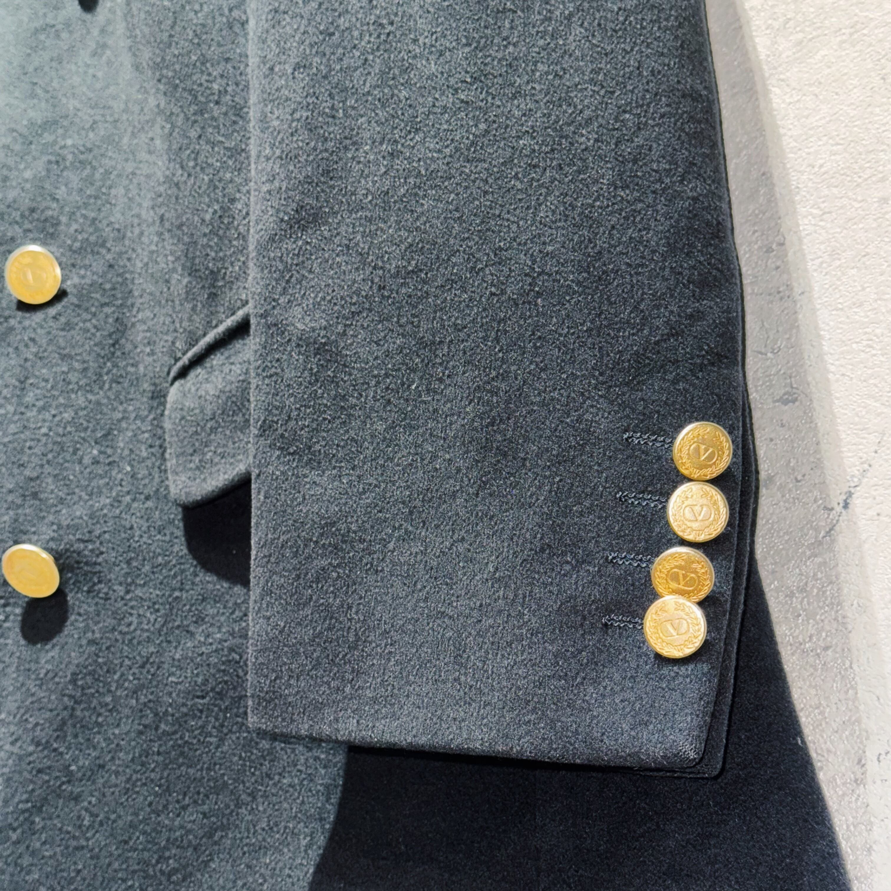 ヴァレンティノ Vゴールド ダブルジャケット VALENTINO