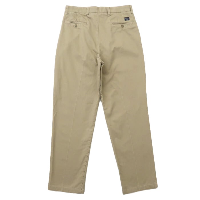 古着 ドッカーズ DOCKERS チノパンツ ツータック ベージュ サイズ表記