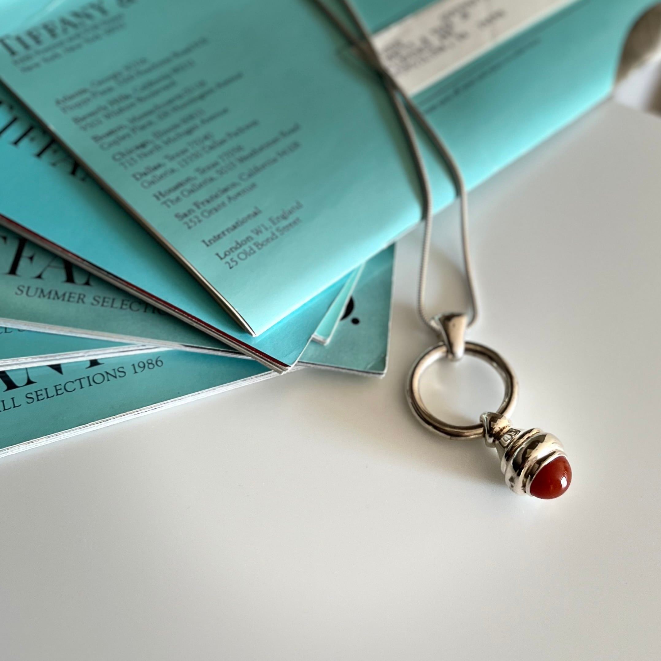 vintage Tiffanyヴィンテージティファニー90s cabochon pendant