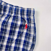 Polo by Ralph Lauren ラルフローレン チェック ハーフパンツ ショートパンツ M/ブルー系 メンズ