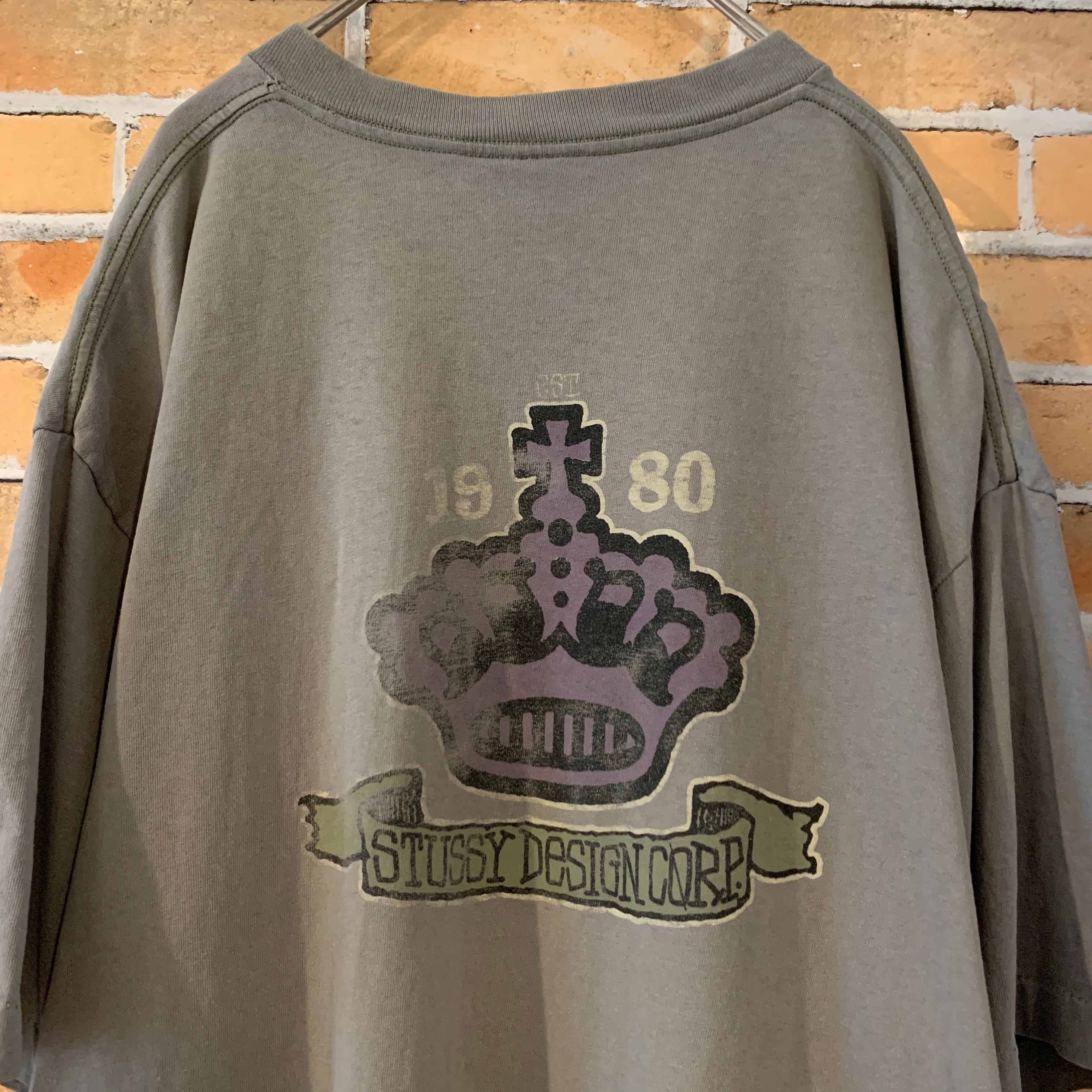 【極希少】ステューシー Tシャツ 80s 黒タグ ショーン シングルステッチ