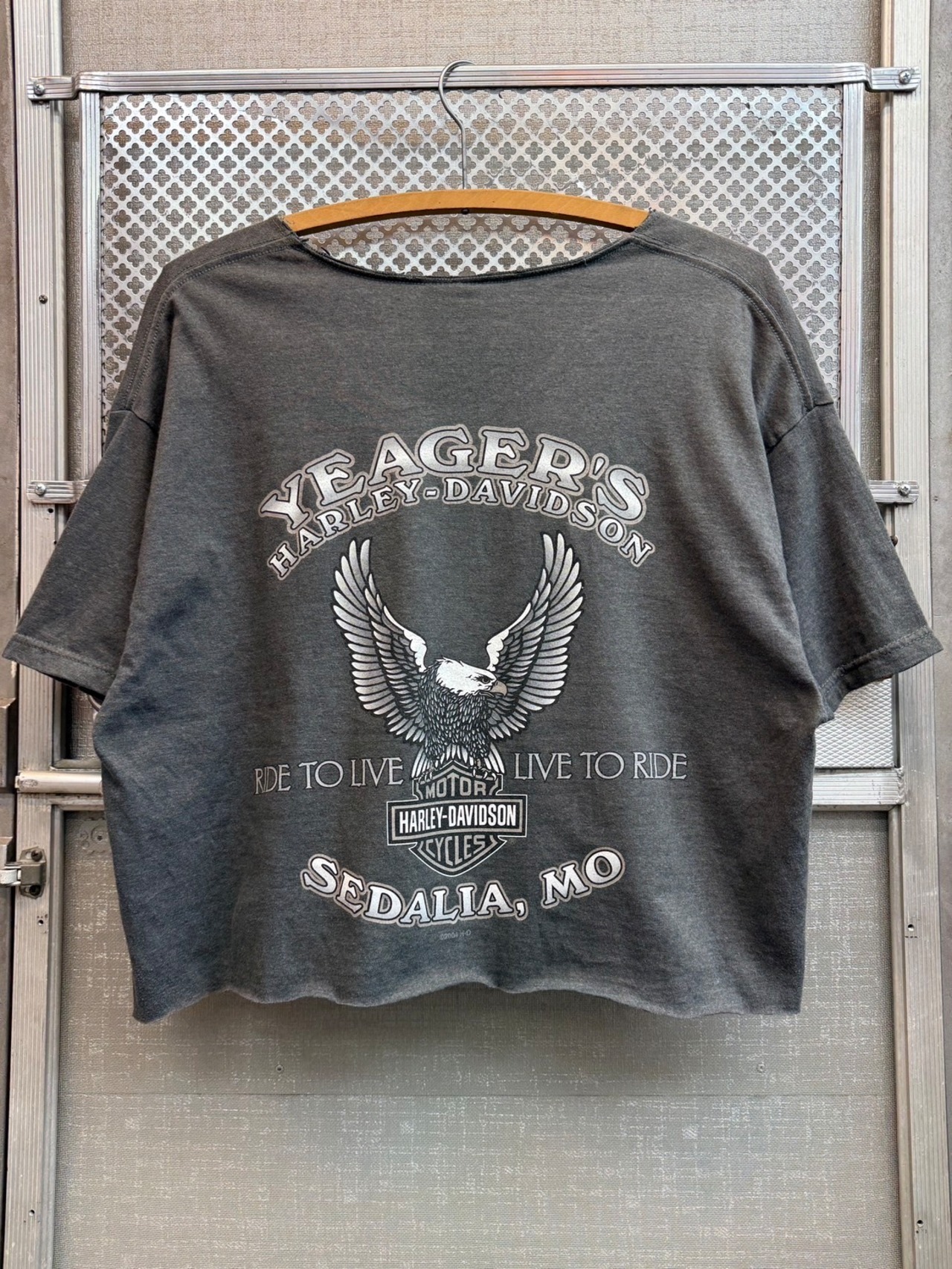 00s HARLEY-DAVIDSON  / Cut Off  made in usa・画像3