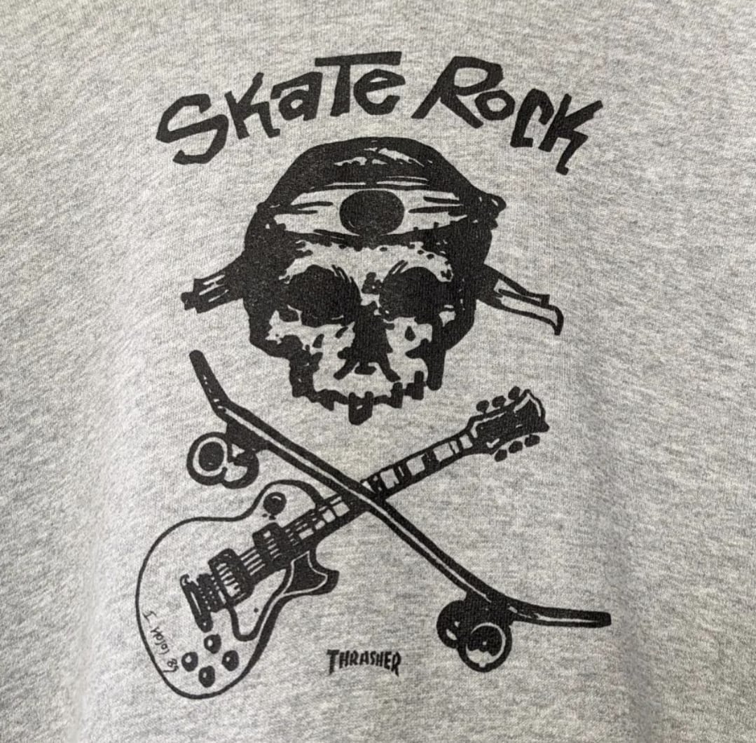 thrasher skate rock print foody 小岩店 | What'z up