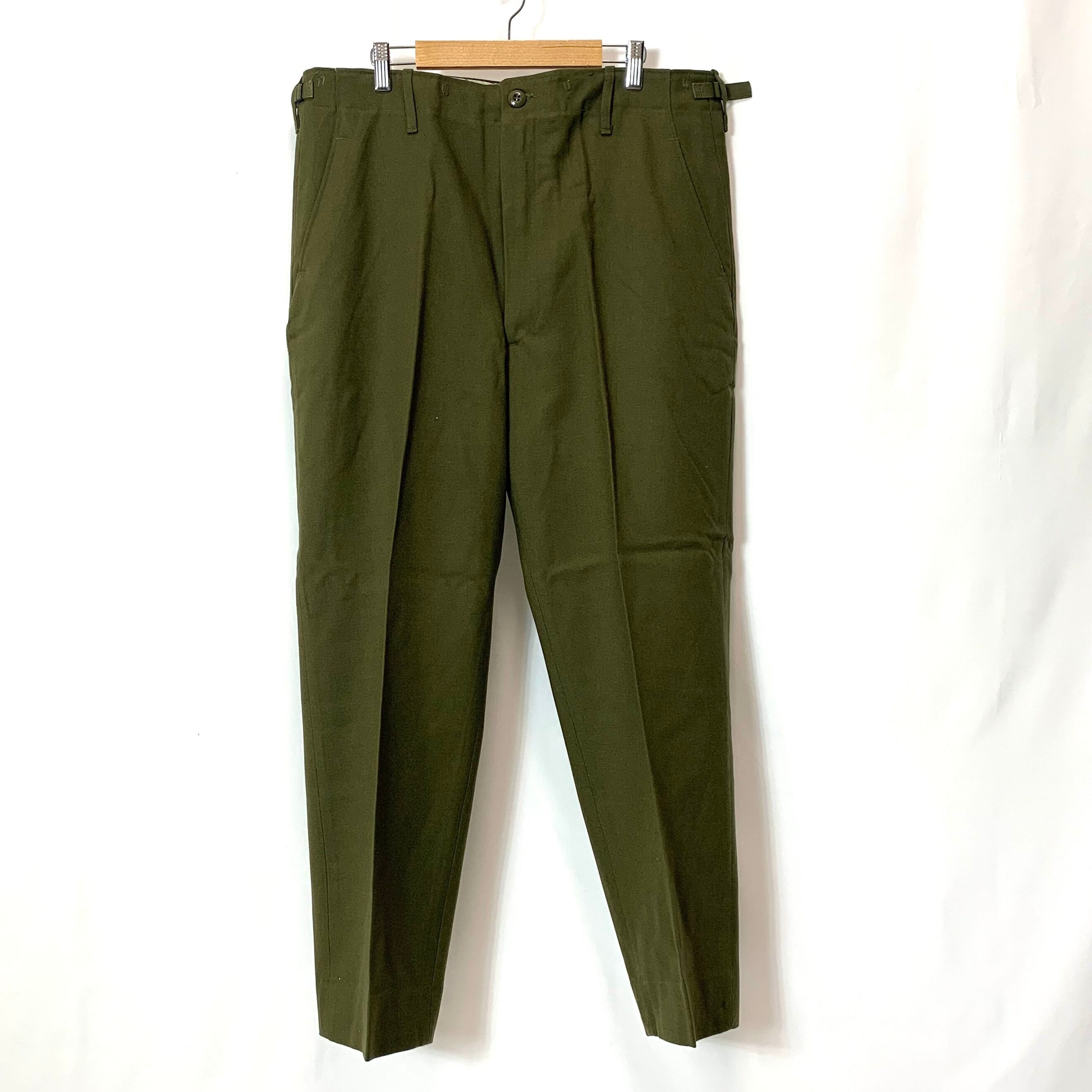 vintage old 80s deadstock TROUSERS FIELD WOOL M-1951 デッド ...