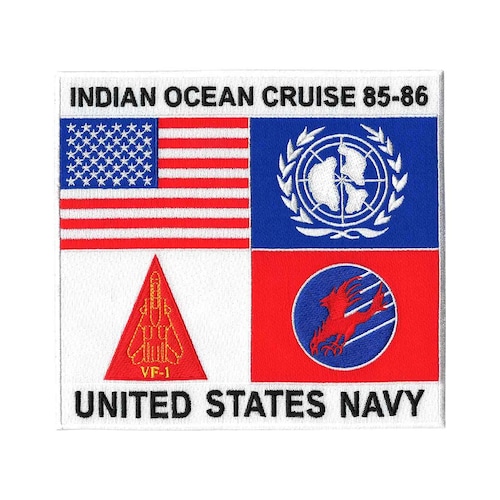 トップガン２ INDIAN OCEAN CRUISE85-86 BIGパッチ「燦吉 さんきち SANKICHI」