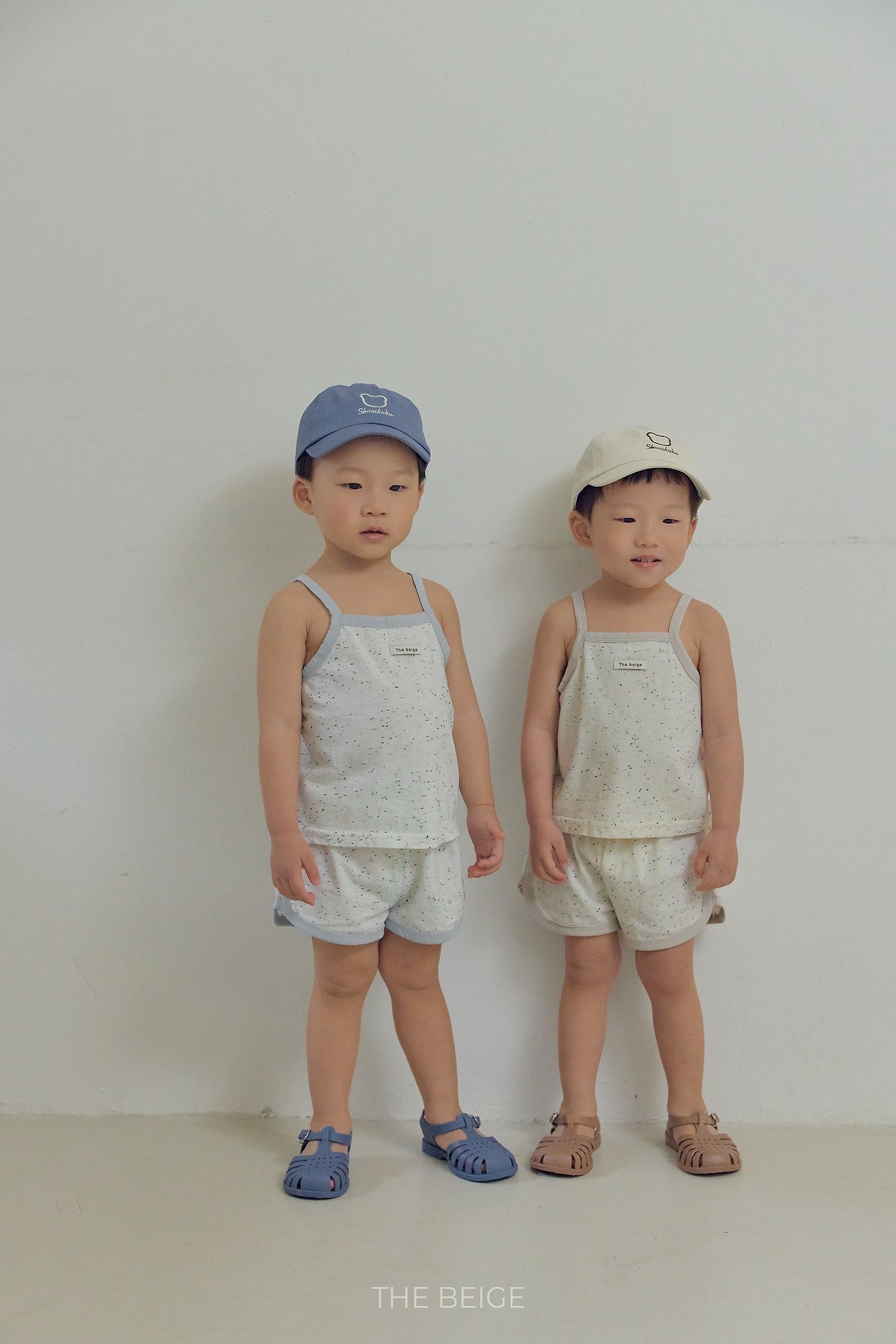 [THE BEIGE] Sleeveless Set-up / [더베이지] 랍빠끈나시세트