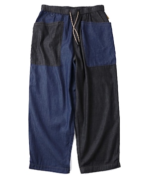 gym master ジムマスター ライトデニム ガーデニングパンツ メンズ レディース ユニセックス イージーパンツ デニム ヒッコリー アウトドア キャンプ カジュアル ロングパンツ G721753