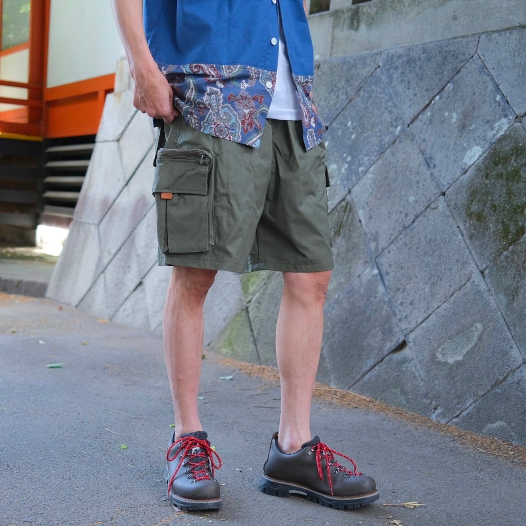 KENNETH FIELD(ケネスフィールド) /GUIDE SHORTS Ⅱ RIPSTOP-OLIVE-(62