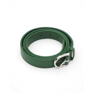 [kujaku] (クジャク) A-187 Leather Belt (Green)