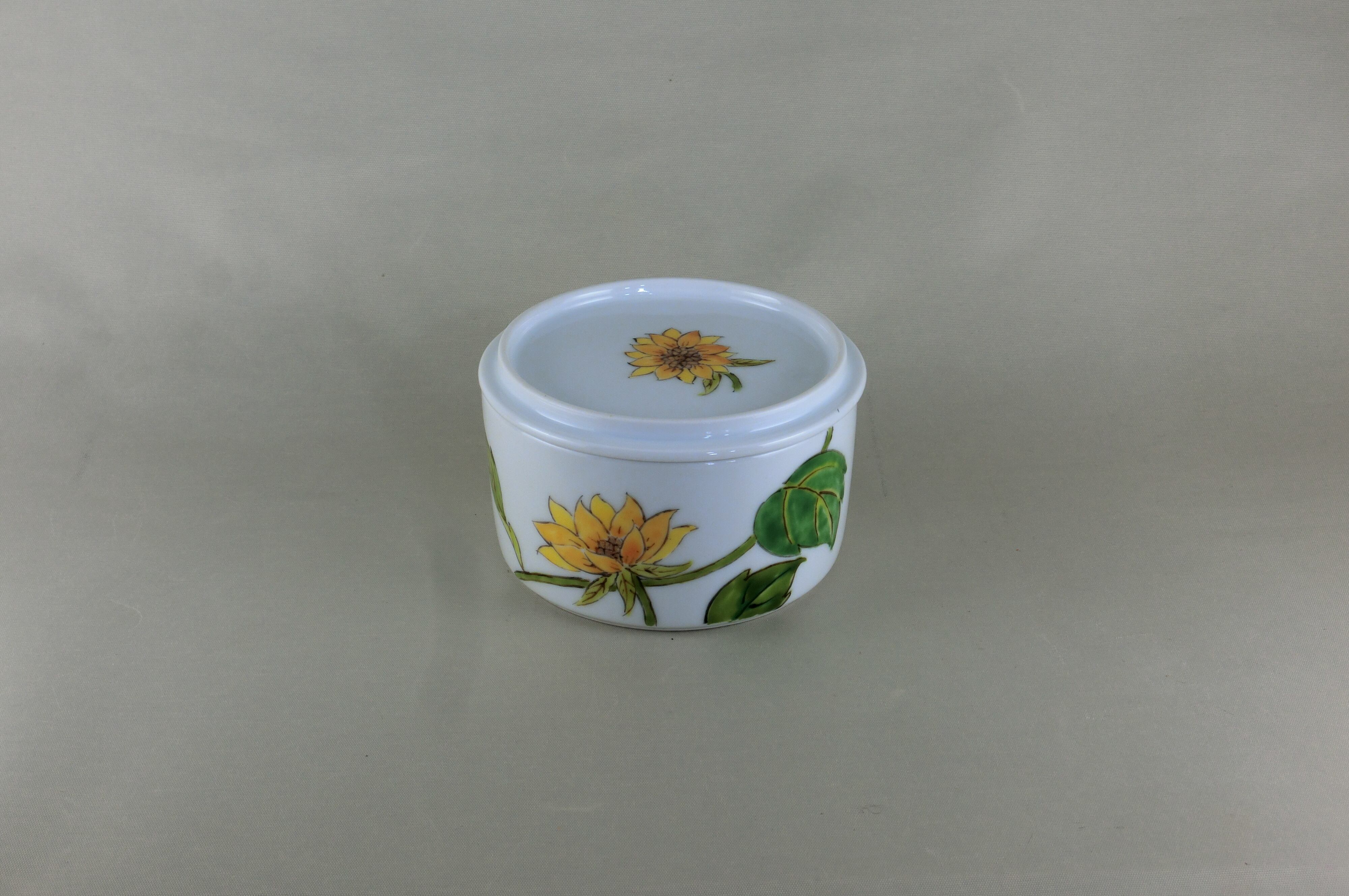 ひまわり　蓋物（しのえ工房）