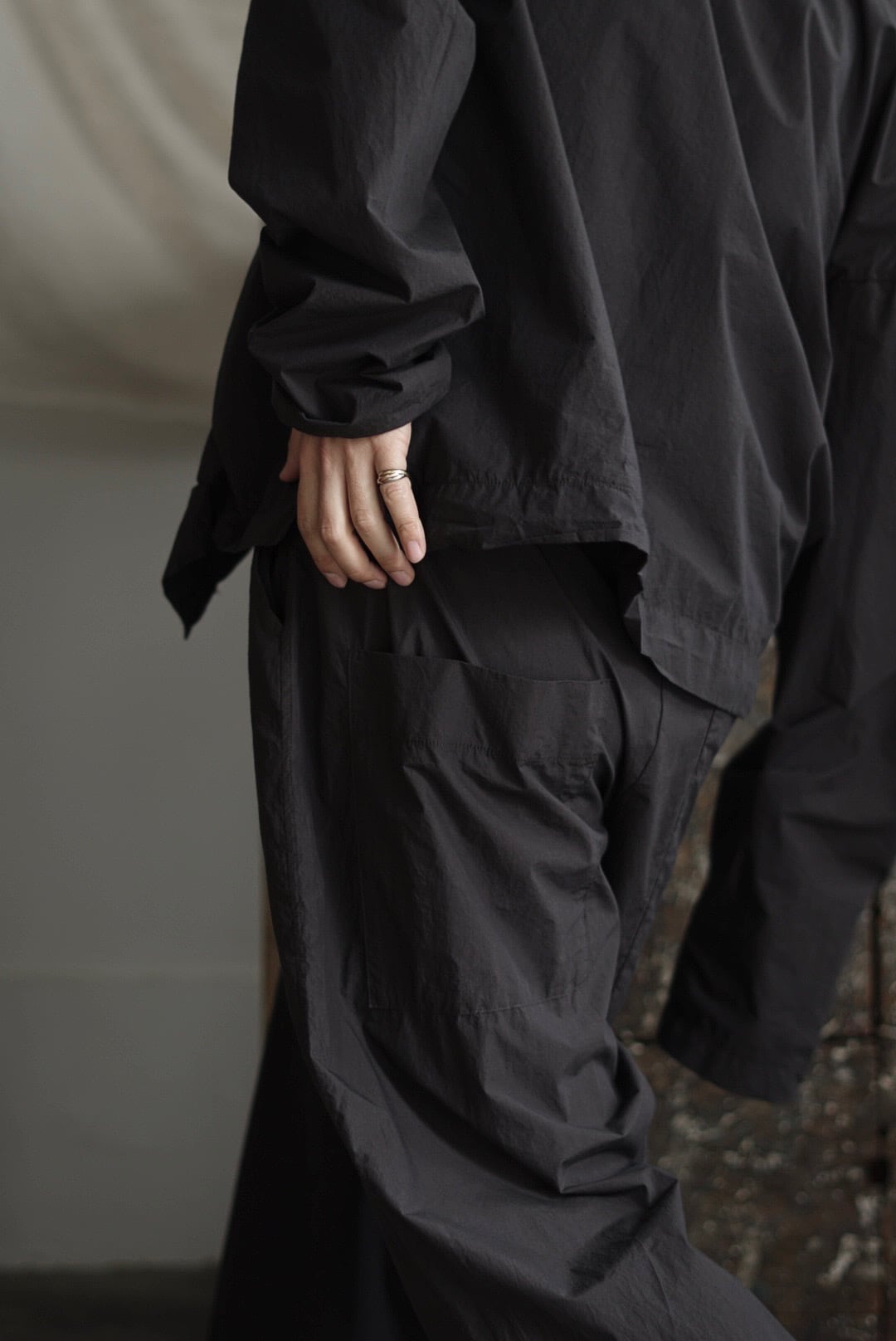 ALBUM DI FAMIGLIA - WIDE&SHORT TROUSERS TC (BROWN) | Brownie
