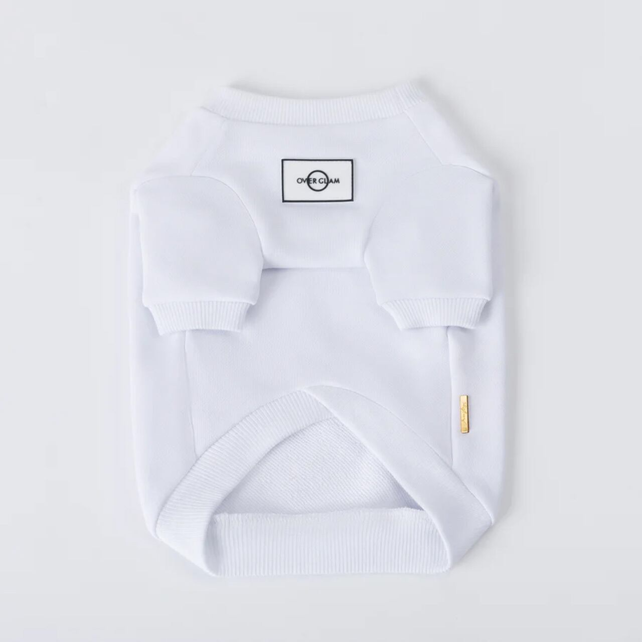 SWEATSHIRT WITH METAL BUCKLE / OVER GLAM