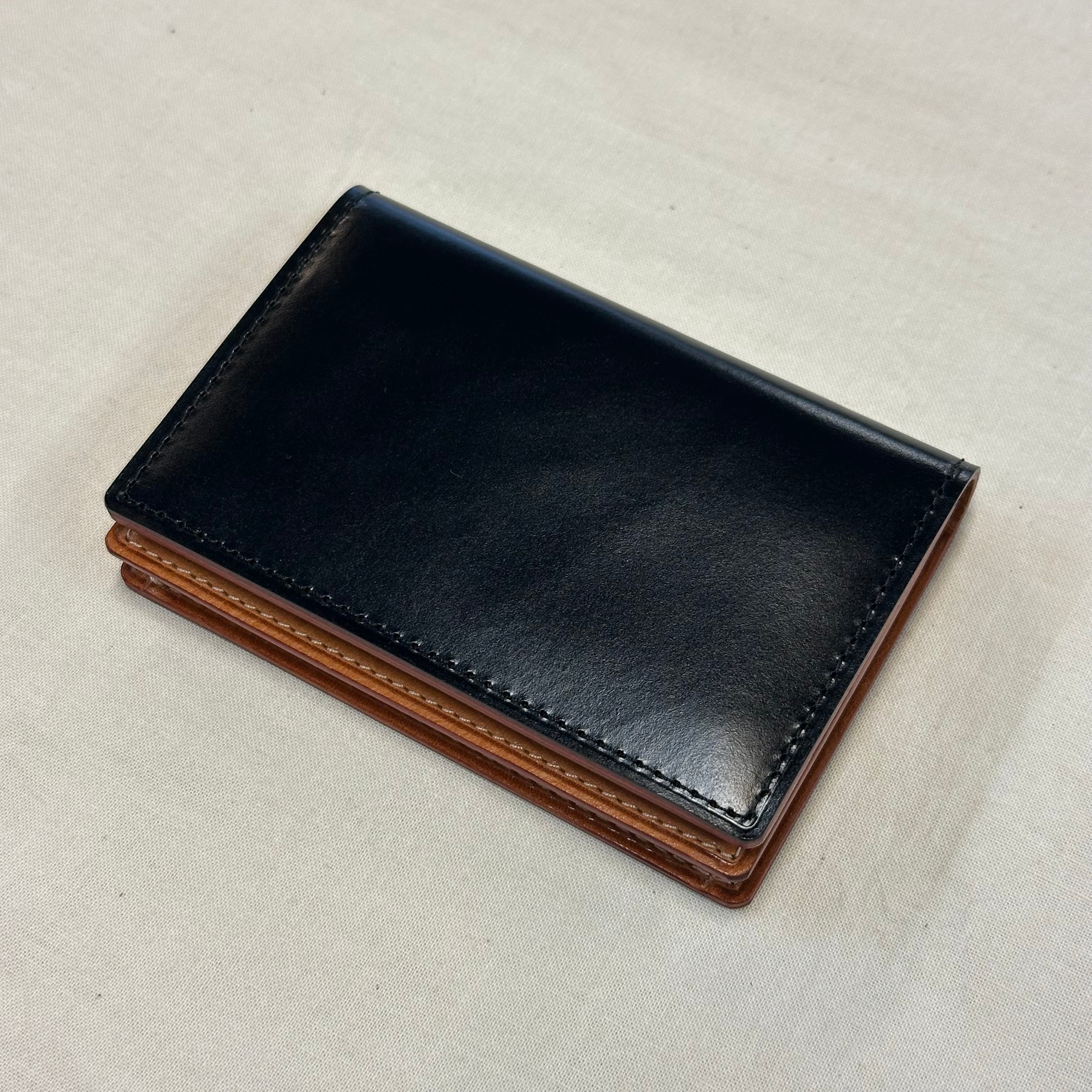 GANZO THIN BRIDLE LEATHER CARD CASE | safarionline
