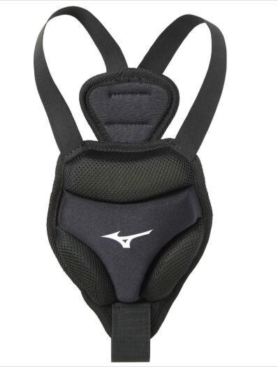 ミズノ(MIZUNO)胸部保護パッド Sサイズ/右、左投げ兼用(身長155cm未満用) 品番: 1DJYB10009