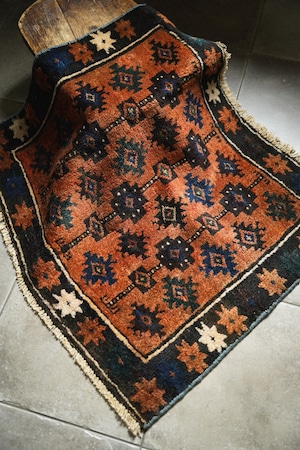 2446-Vintage Baluch Kowdani rug