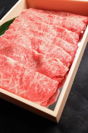 ご家族でご一緒に最高級しゃぶしゃぶ肉（500g)と自家製白菜キムチセット　お歳暮／お中元／内祝／ギフトに最適