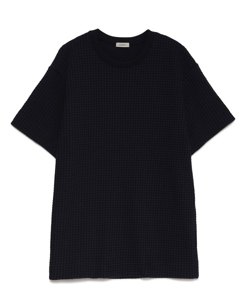 Seagreen(シーグリーン) BIG WAFFLE T-SHIRT/NAVY