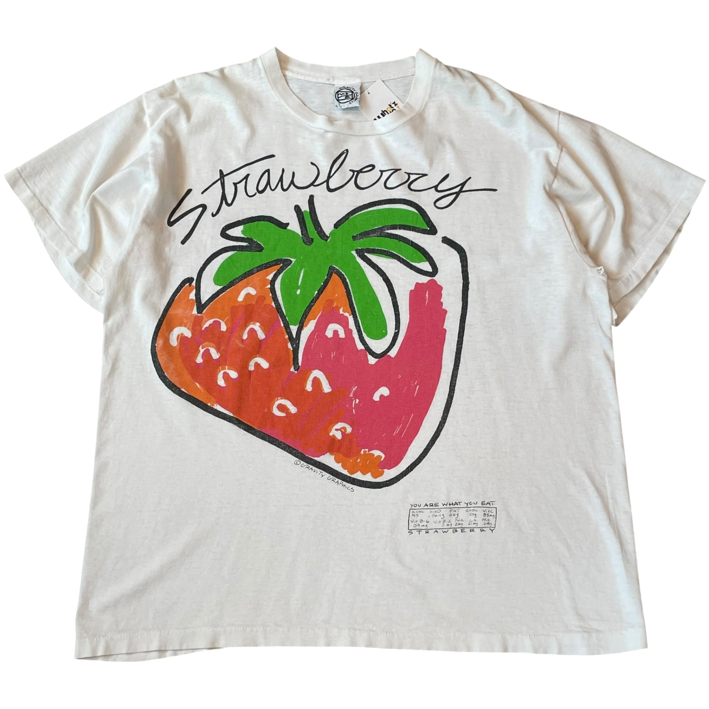 1990s GRAVITY GRAPHICS "Strawberry" T-shirt