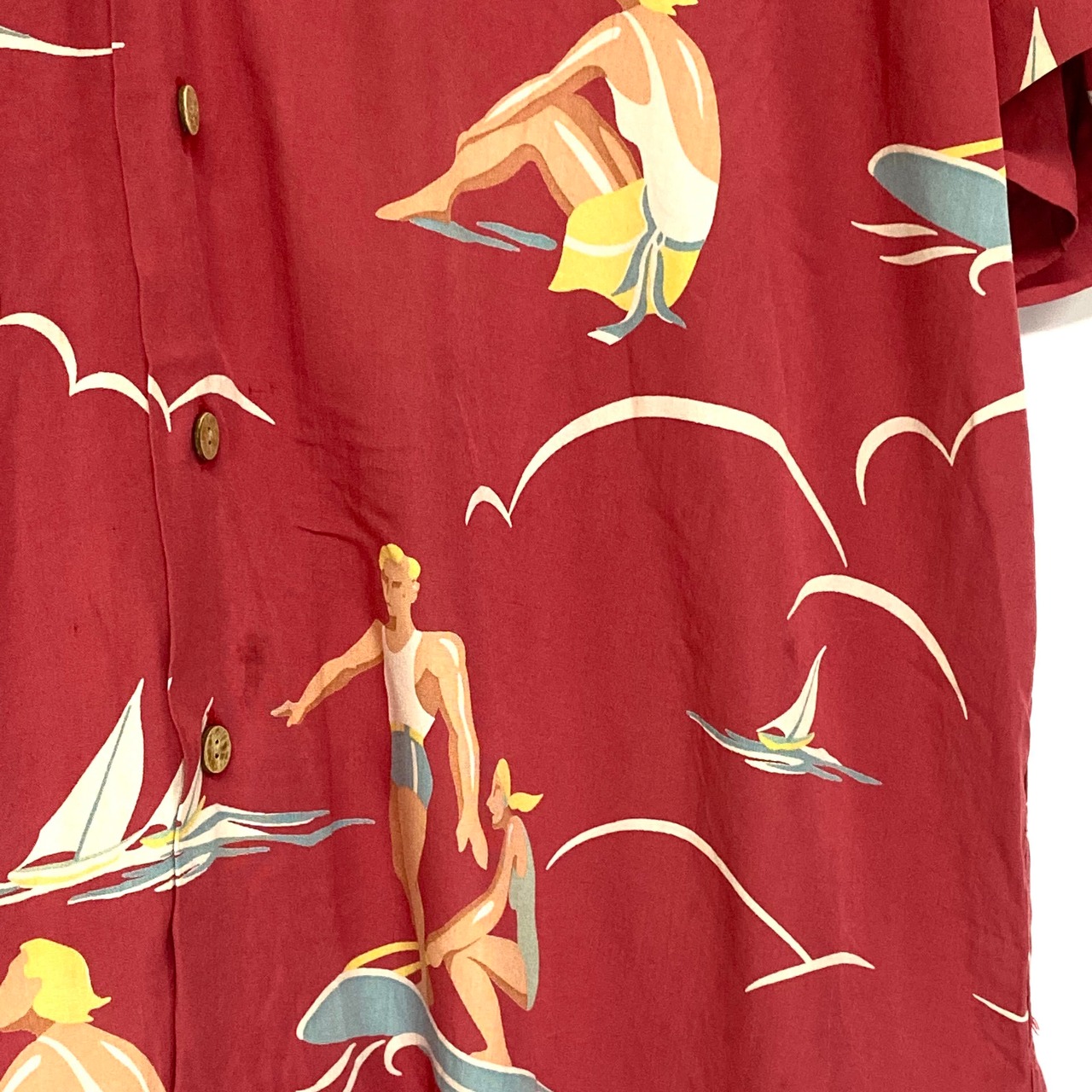 希少！90年代 RALPH LAUREN VINTAGE CAMP ラルフローレン ビスコース 