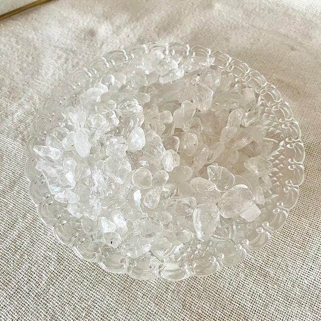 水晶のさざれ石