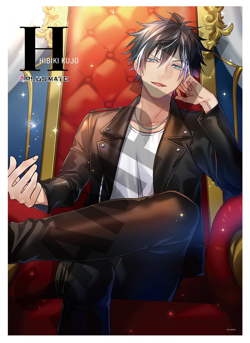 PLUS MATE クリアポスター 九条響 | PLUSMATE × ニジカレ OFFICIAL STORE 