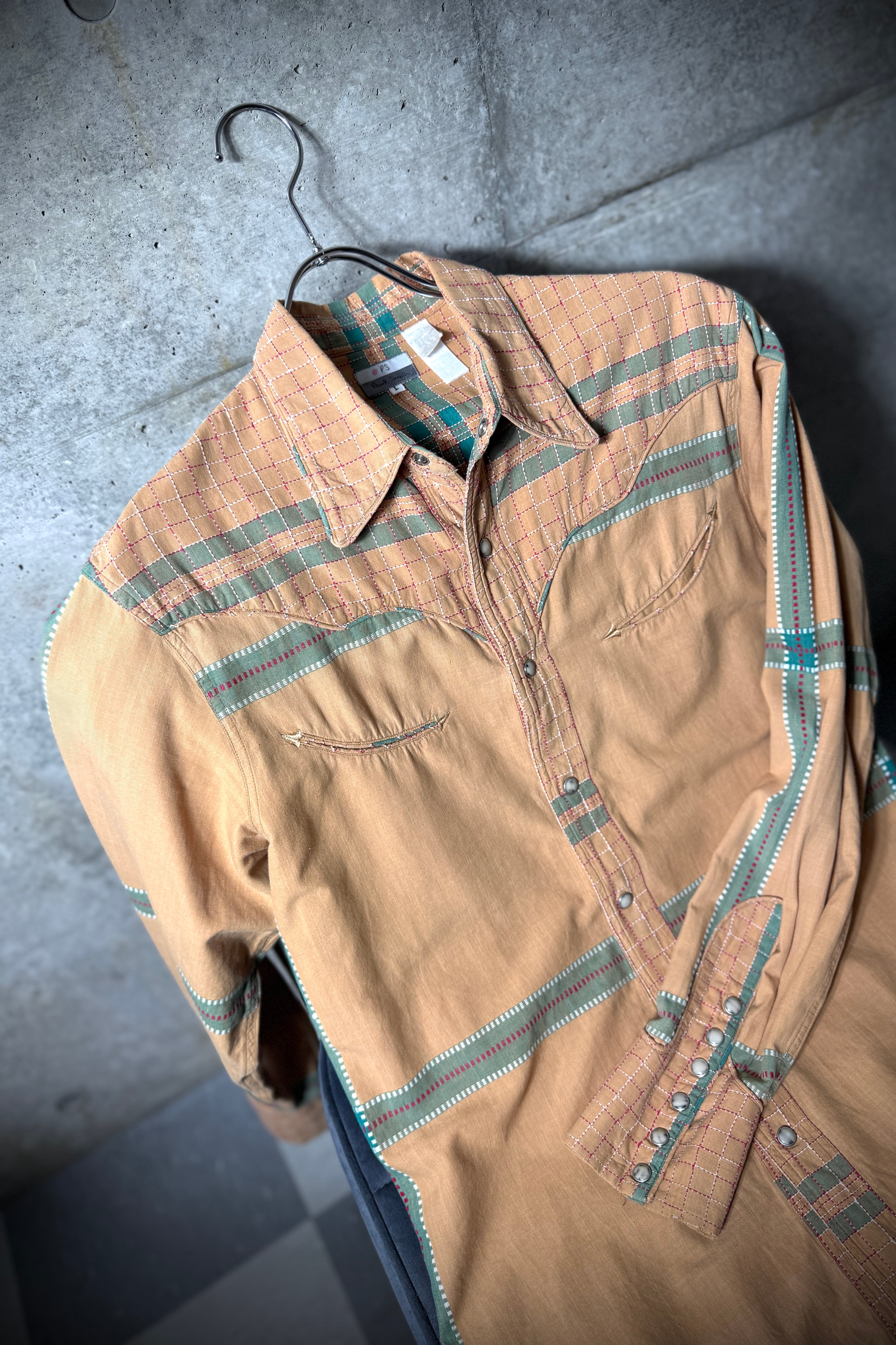 "Paul Smith ENGLAND" western shirt