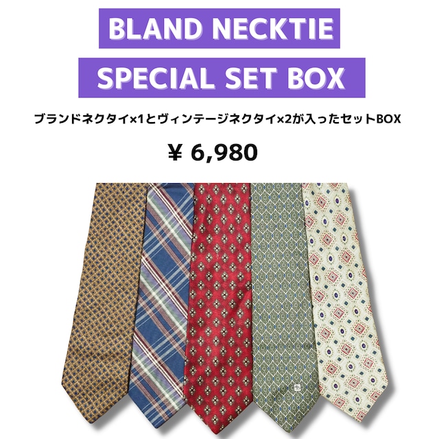 BLAND NECKTIE SPECIAL SET BOX