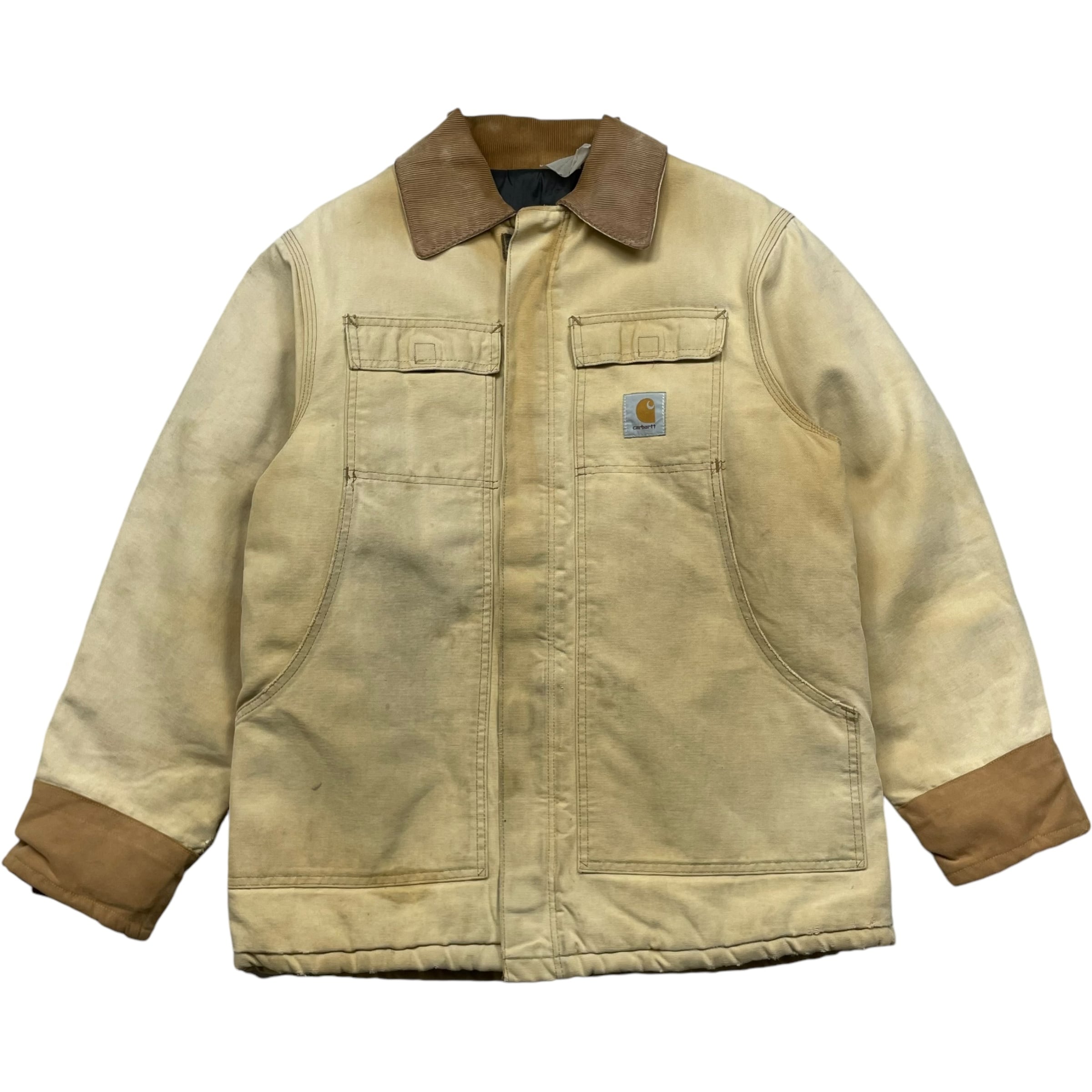 《M》Carhartt カーハート トラディショナルコート トラディショナルジャケット ドローコード ブラウン no.4730